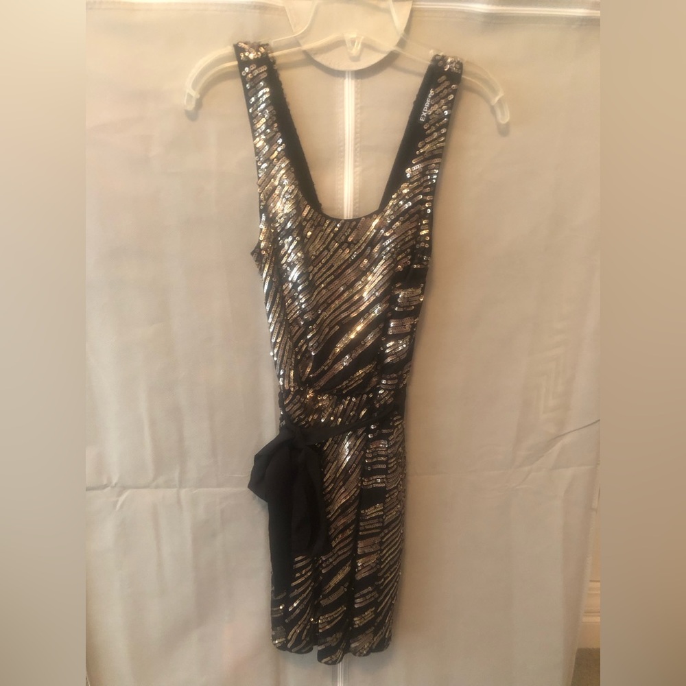 Express sequin dress